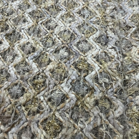 LINDA LUNDSTROM Vintage Open Front Cardigan Coatigan Wool Blend w/ Pockets - Picture 8 of 9